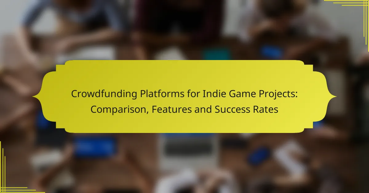 Crowdfunding Platforms for Indie Game Projects: Comparison, Features and Success Rates